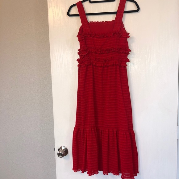 Worn once RED DRESS 👗 - Picture 3 of 6